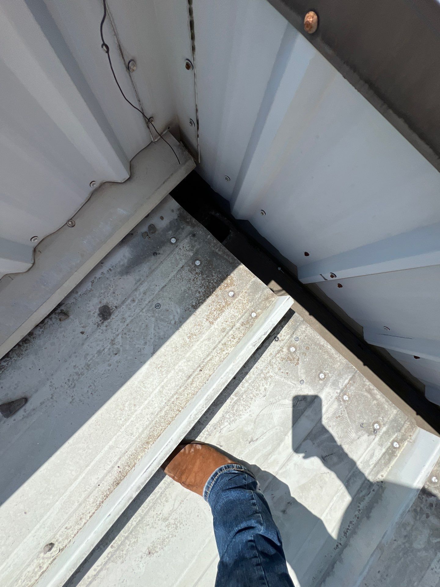 Commercial Roofing Repair using Metal by Roof Repair Company
