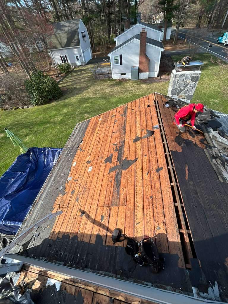 Roof Replacement + Metal Valleys + Snow Belt + Skylights — Carlisle, MA by Mighty Dog Roofing of Greater Middlesex County