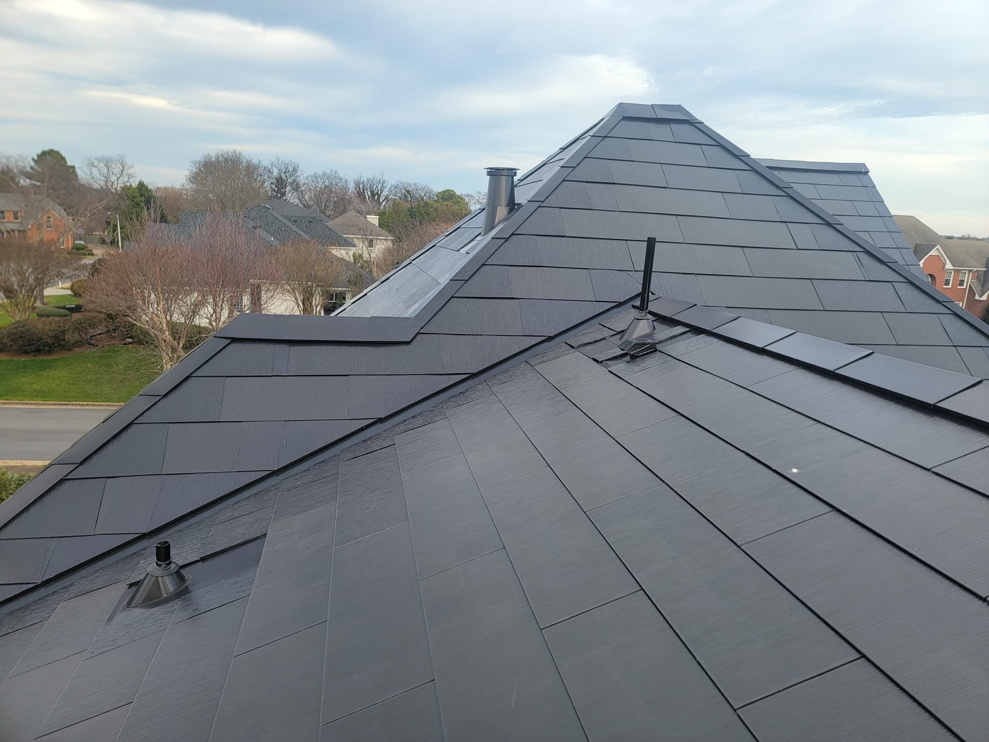 Tesla Solar Roof in Virginia Beach by American Home Contractors