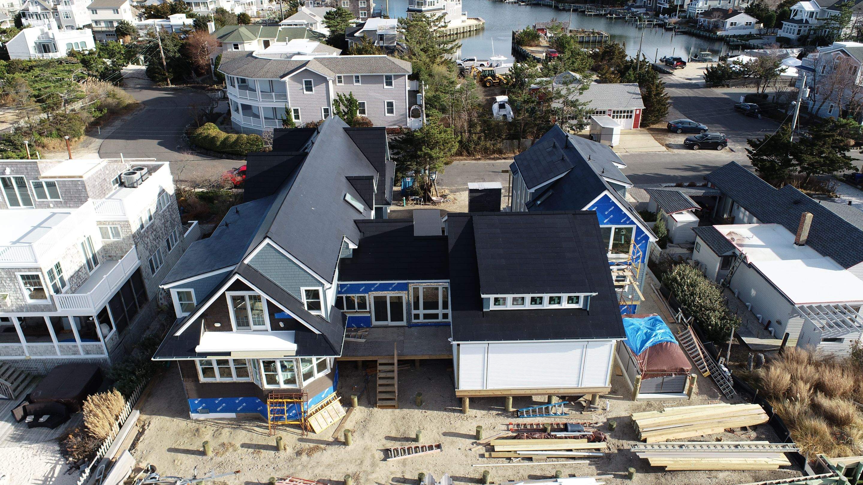 Tesla Solar Roof Long Beach Island New Jersey by American Home Contractors