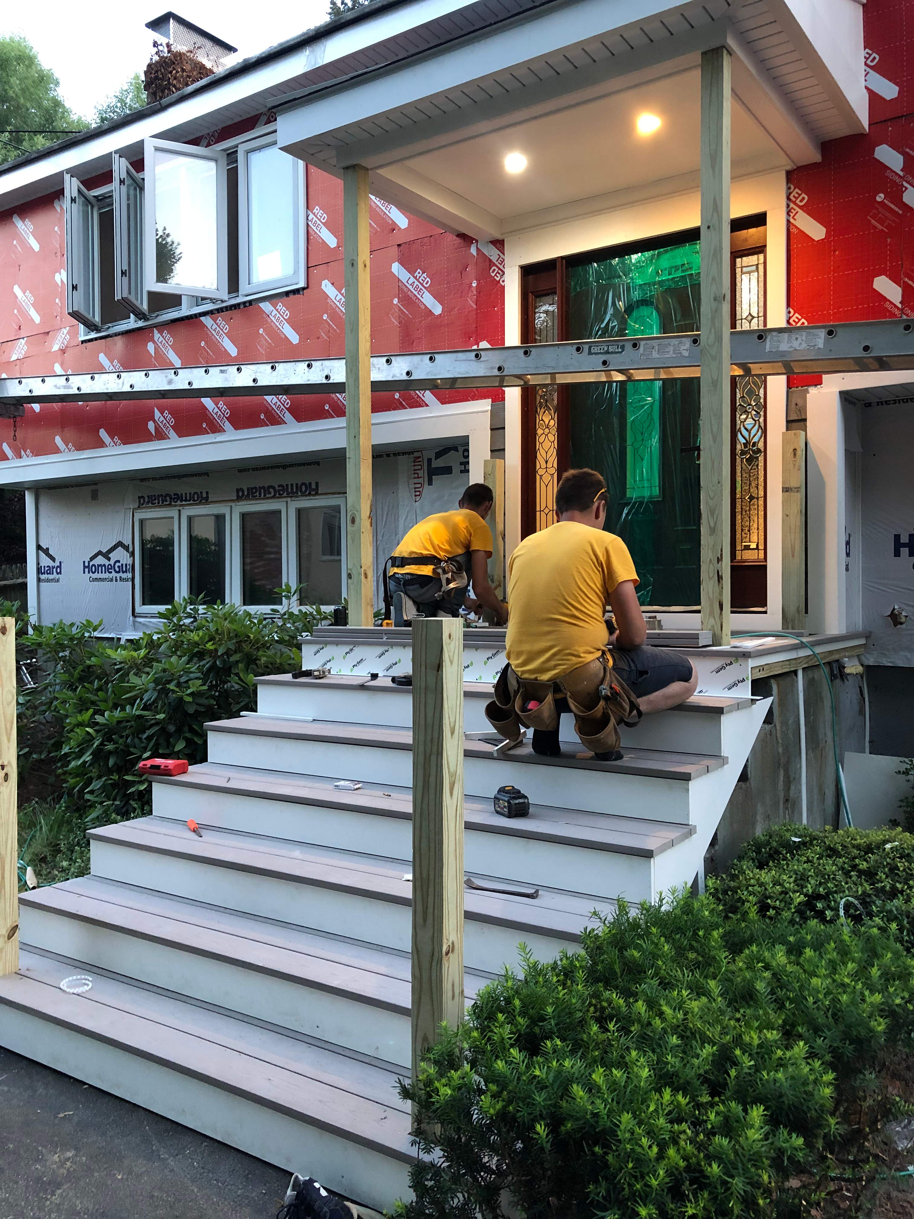 Siding Installation using James Hardie by UBrothers Construction