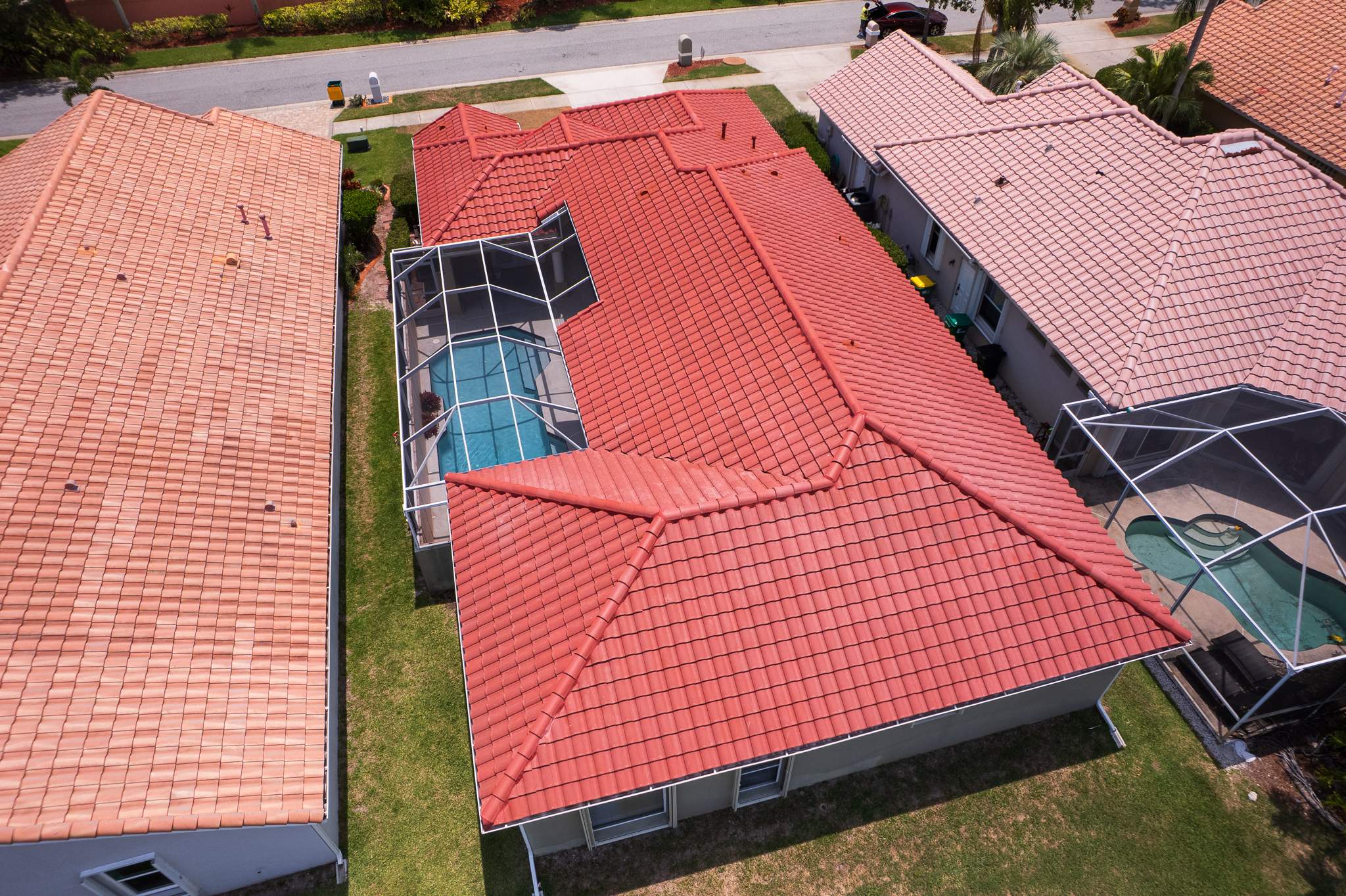 Tile Roof Replacement and Kona Red Range Installation in Melbourne by Wiedmann Construction & Roofing
