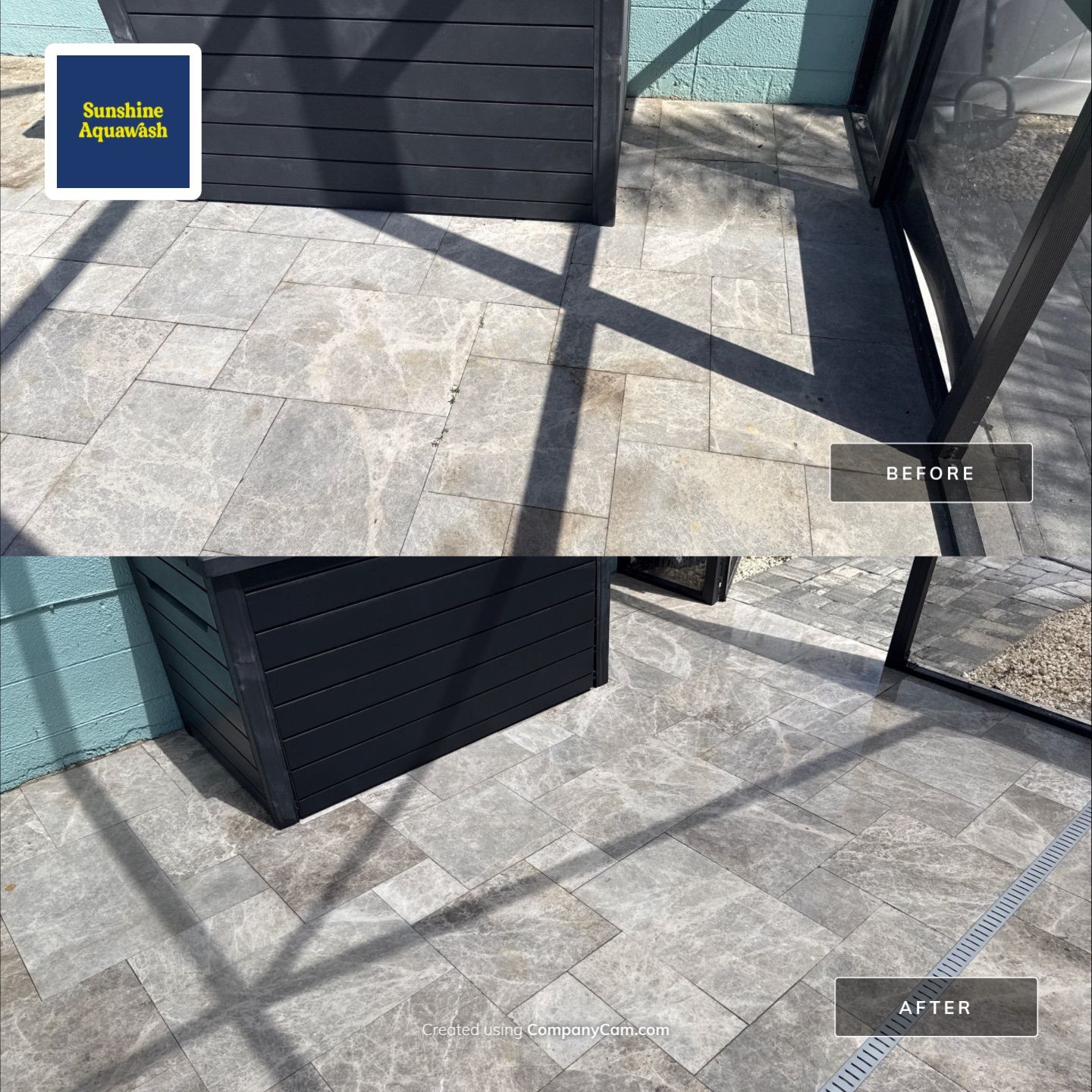 Travertine Pool Deck, Lanai & Screen Enclosure Cleaning Near Manatee River | Bradenton, FL by Sunshine AquaWash