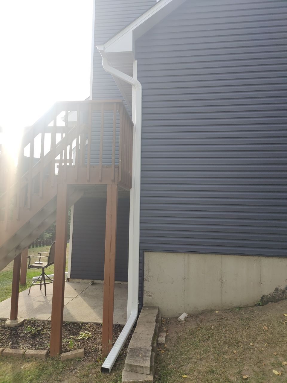 5" Gutters in Woodbury by Next Level Seamless Gutters / Exteriors Inc.