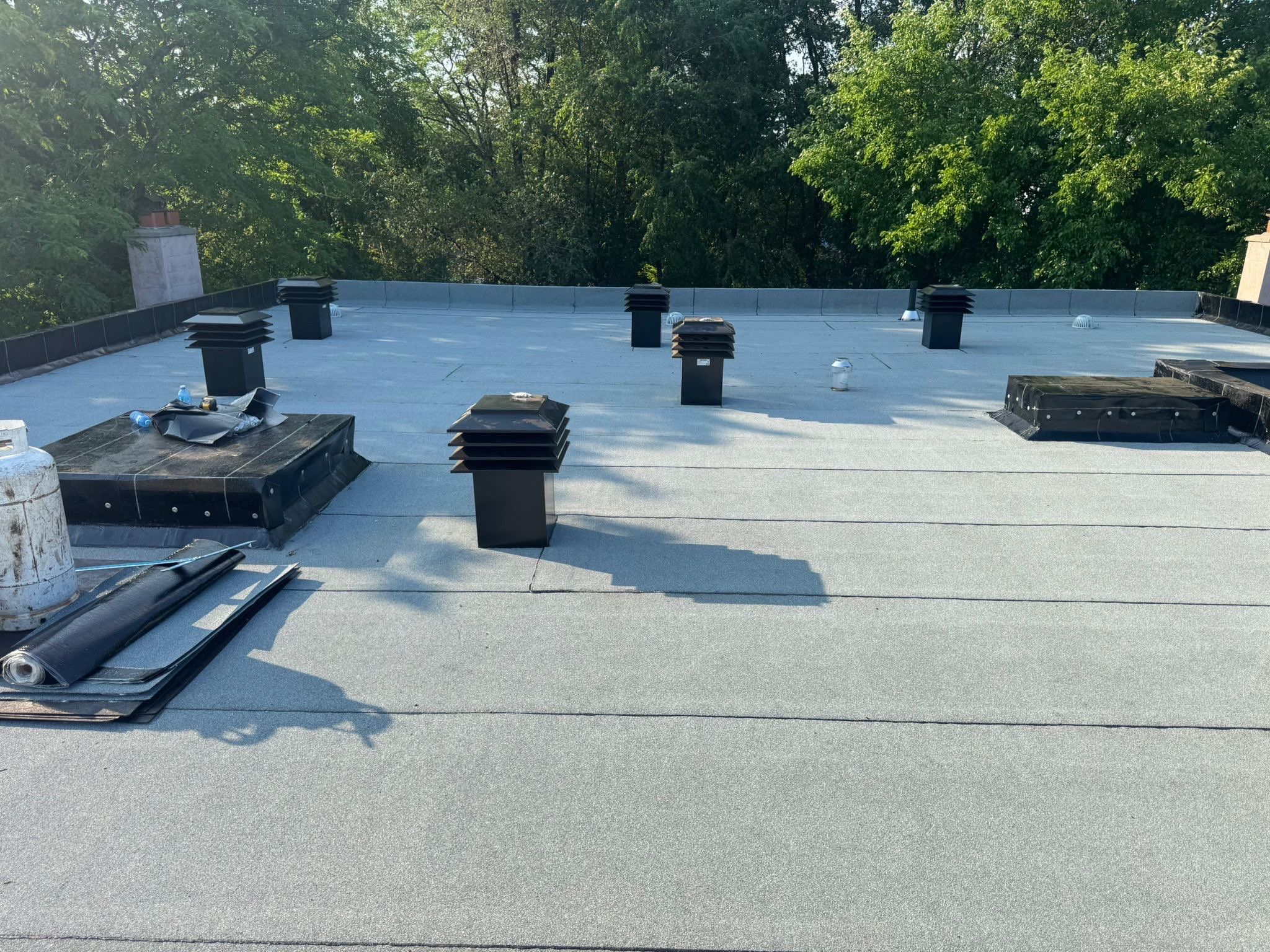 Residential Roofing Installation using Vicwest True Natuer. Metal Shingle by Jay Carter Roofing & Sheet Metal