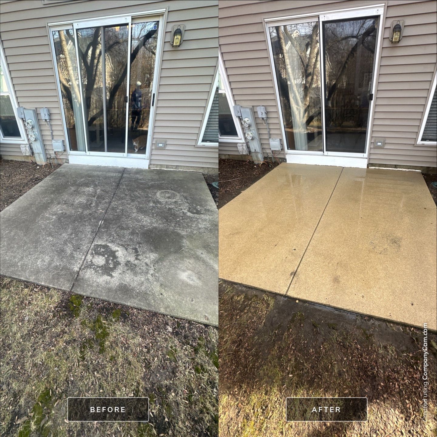 Project in Elgin by Simmons Power & Soft Washing