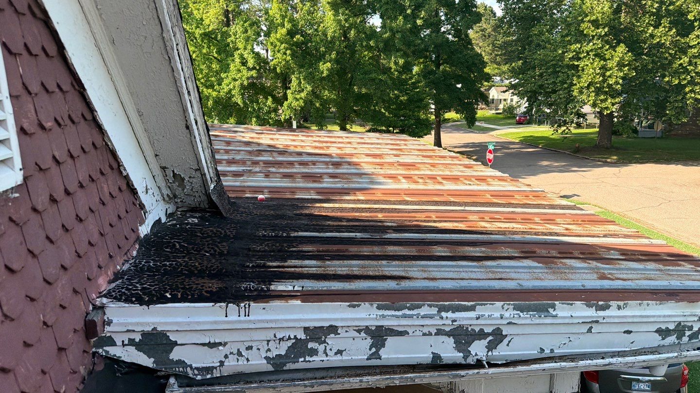 Residential Asphalt Shingle Repair and Metal Roof Coating in Durant by BANA Roofing and Solar Supply