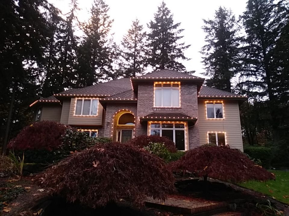 Holiday Lighting using C9 Incandescent - Transparent Colors by Paul Schopp