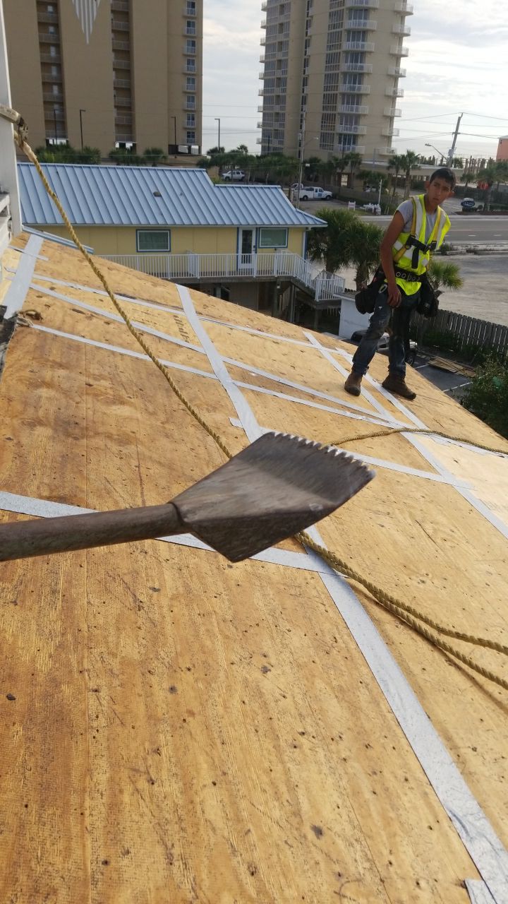 Commercial Roofing Installation using Metal roofing by American Roofing & Construction LLC
