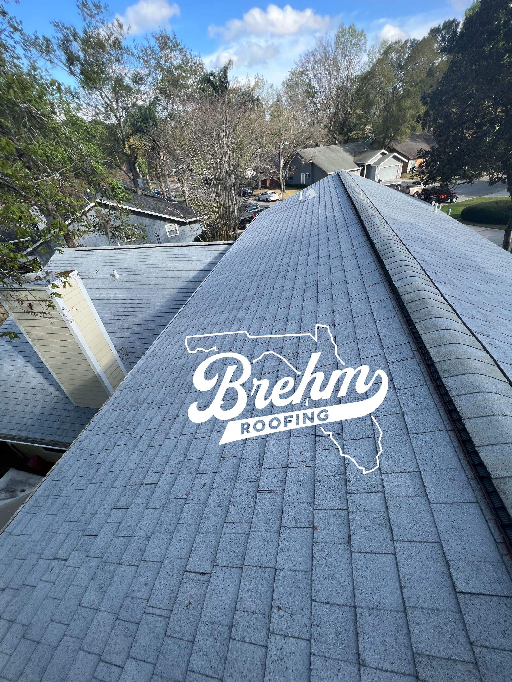 Reroof in Gainesville, Florida by Brehm Roofing