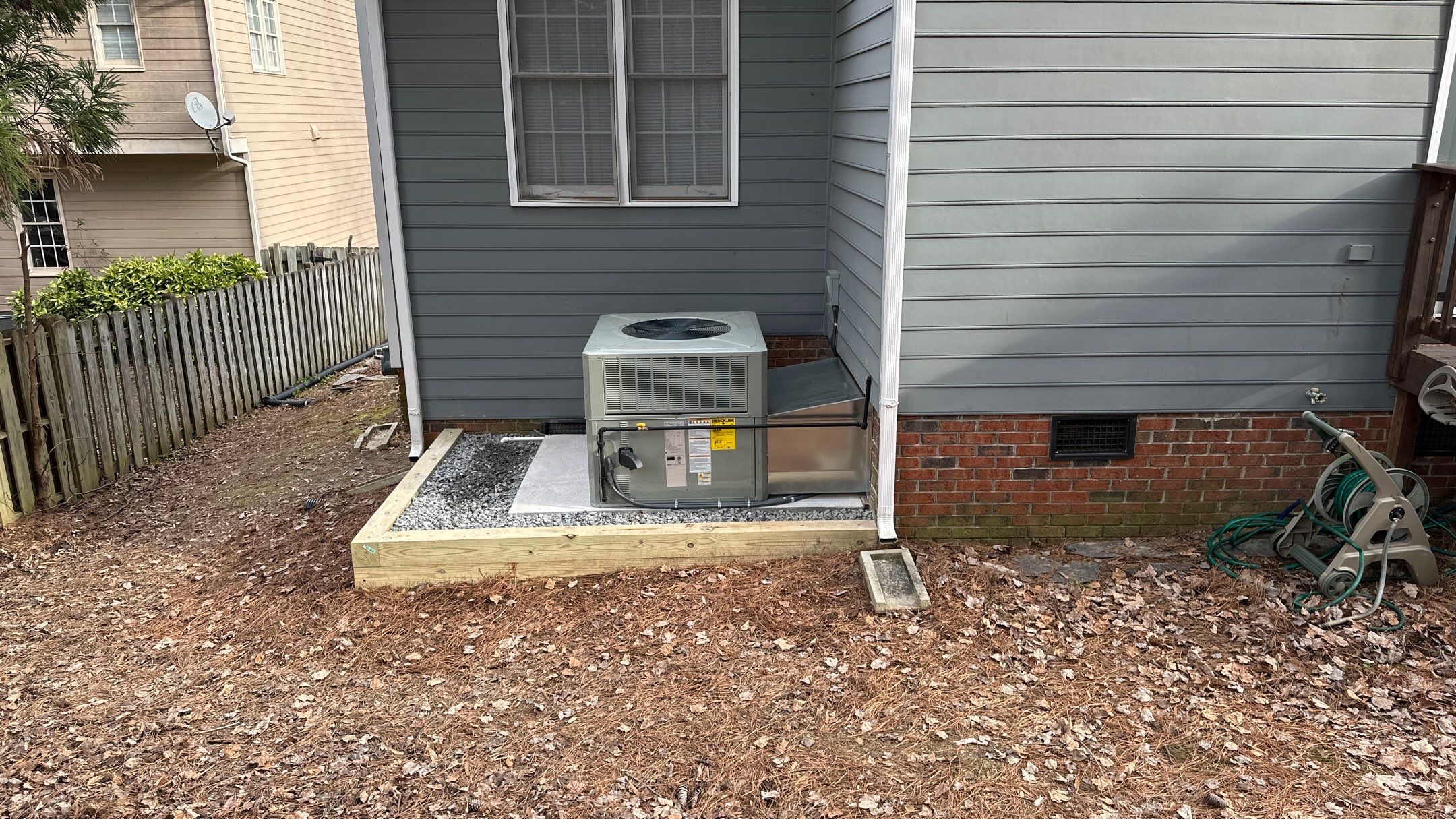Trane Package Unit Installation by Nick's Mechanical LLC.