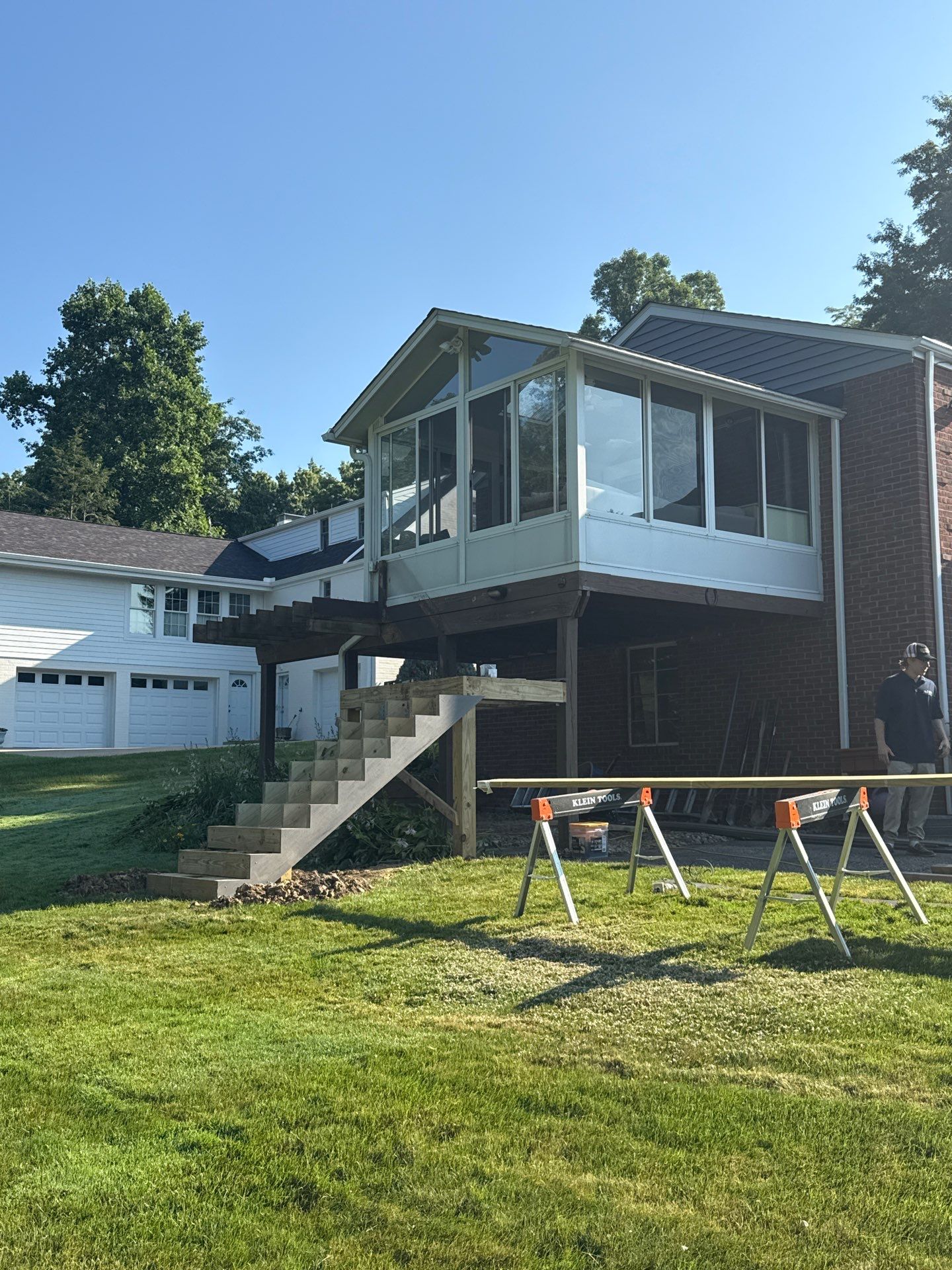 Re-deck  by Cousins Roofing Siding & Decks