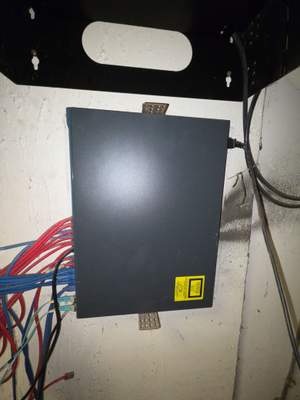 Structured cabling installation by CimaSolutions