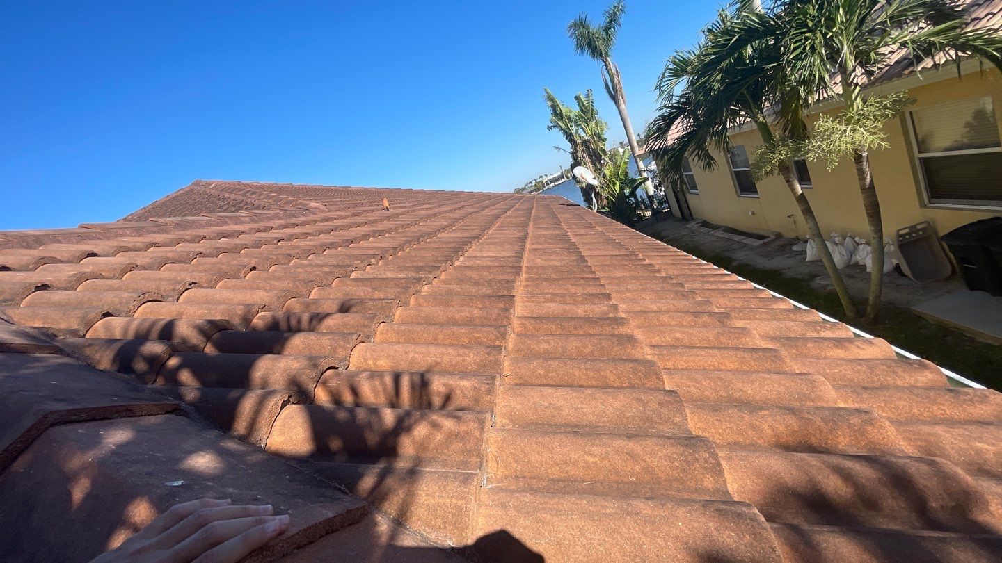 Residential Roofing Repair using Concrete Tile by Four Peaks Roofing