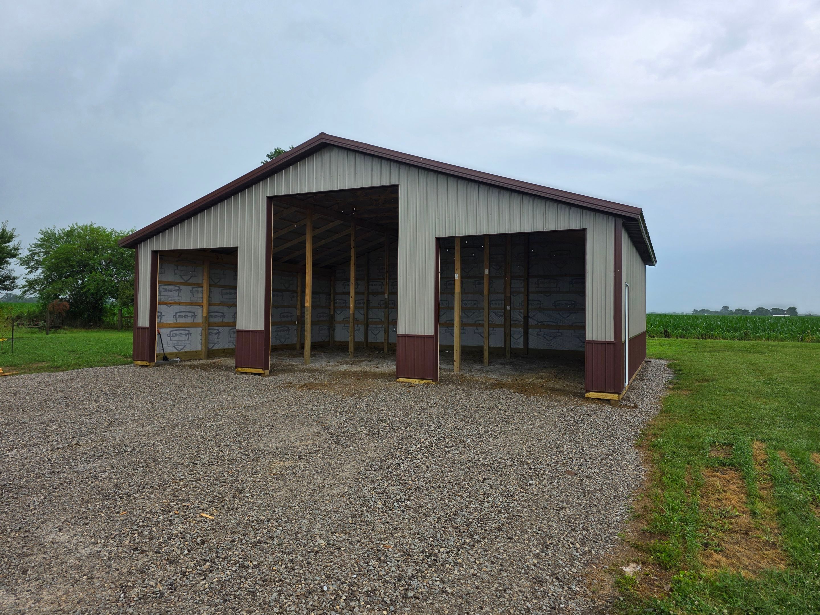 Pole Barn by The Barn Builders 