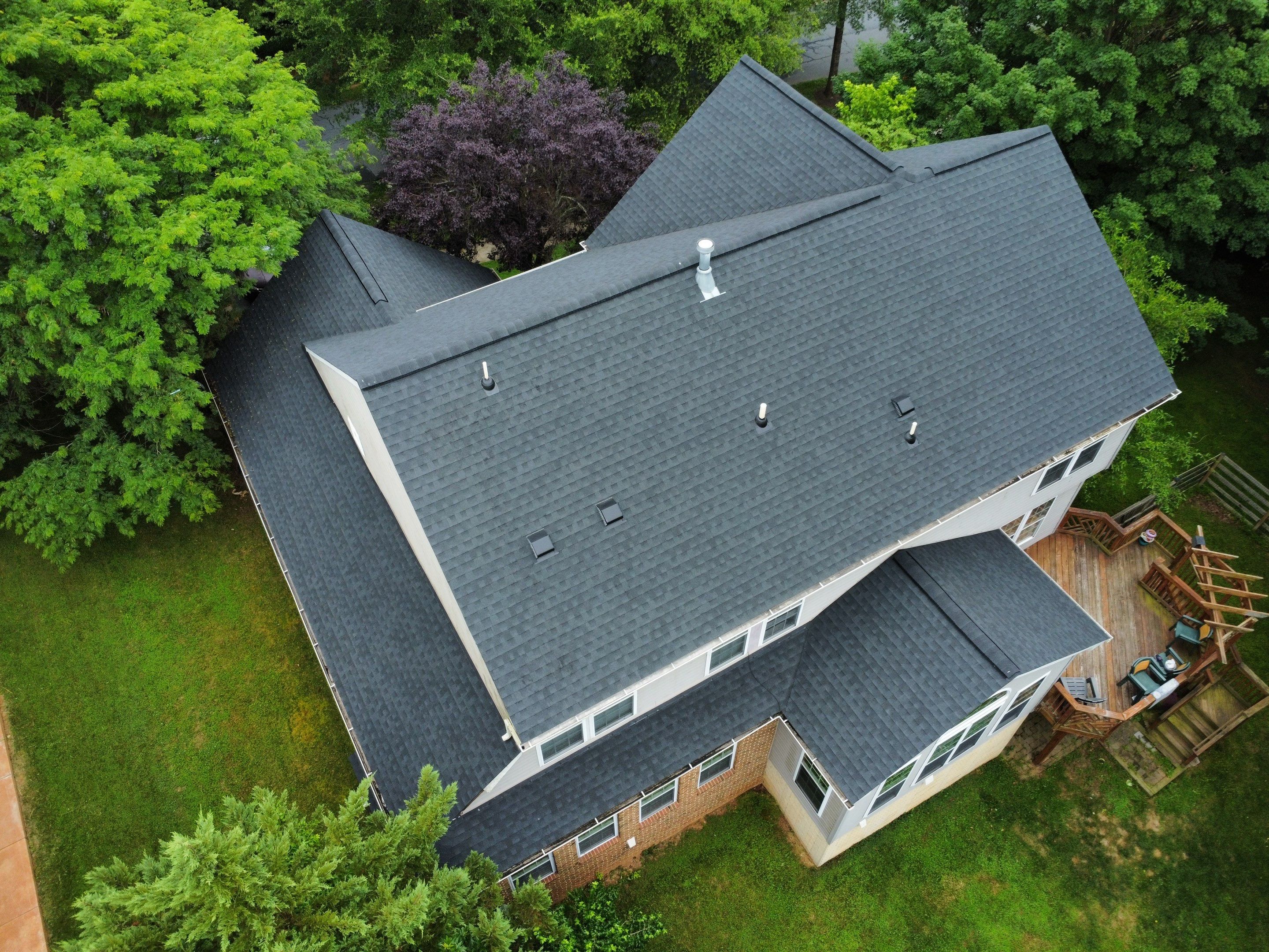Roof Replacement Project in Clarksburg by USA Storm Roofing and Construction Group