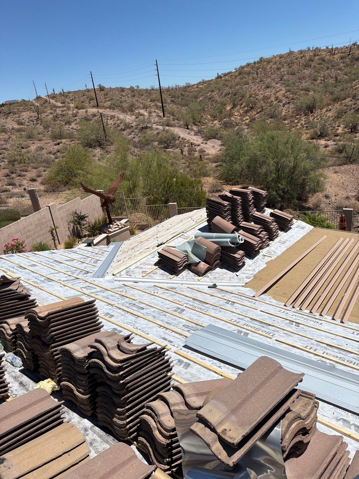 Project in Fountain Hills, AZ by Saint Roofing