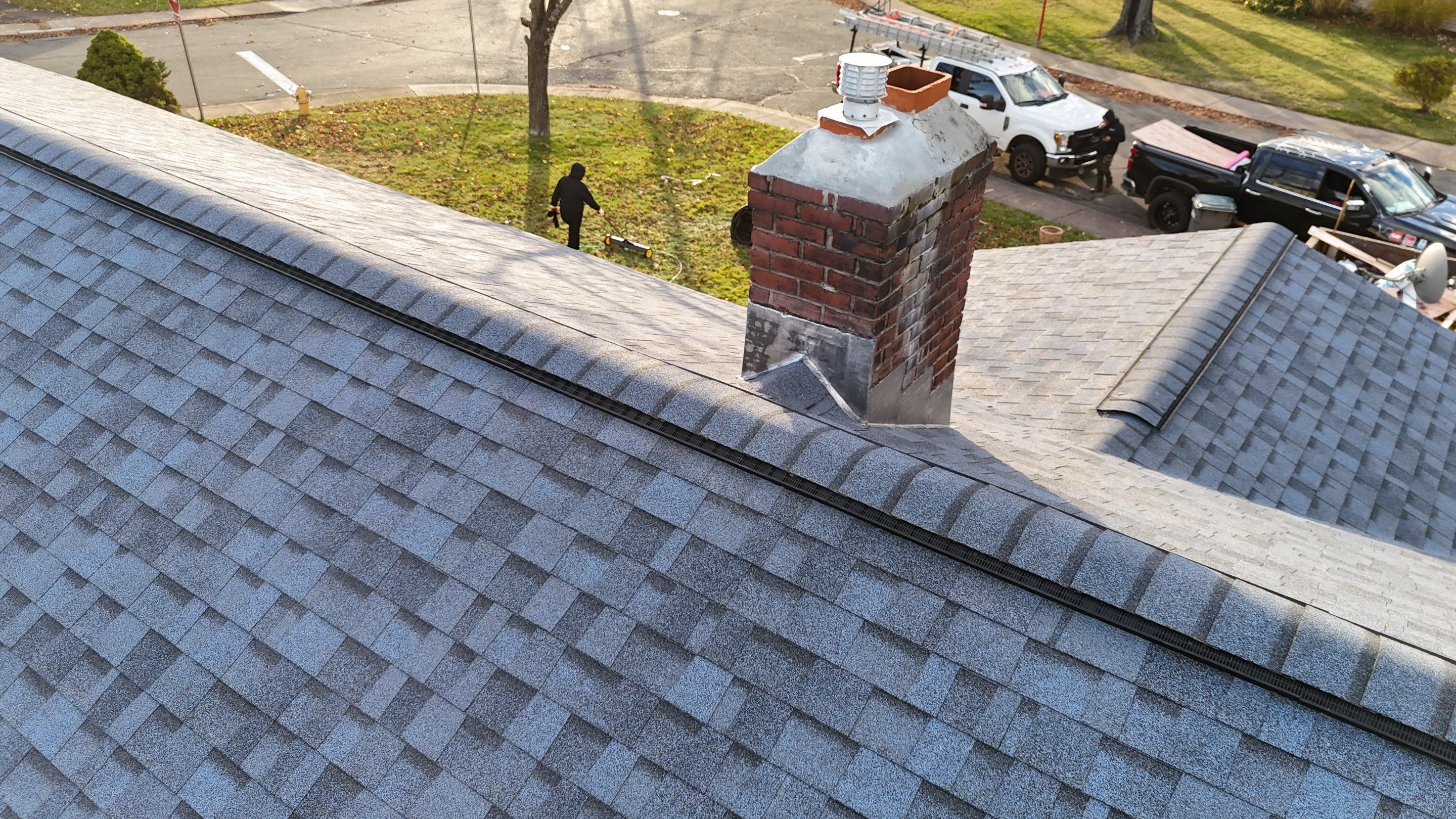 Owens Corning Duration: Harbor Blue in Manchester by Golden Shield Roofing