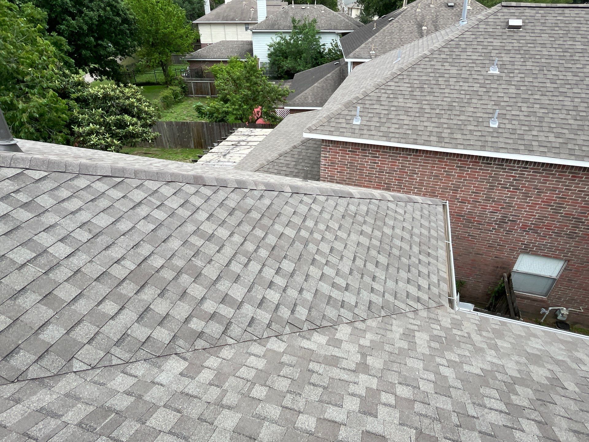 Residential Roofing Installation using Owen's Corning Duration (Lifetime) Shingles by Roof Repair Company