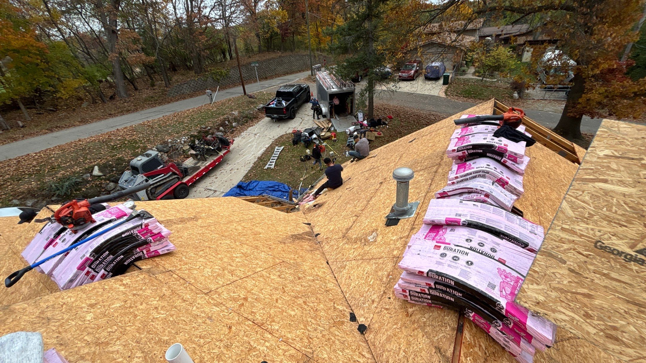 Roof Replacement using Owens Corning Driftwood by 180 Contractors