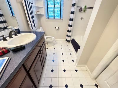 Bathroom Remodel using LVP Flooring