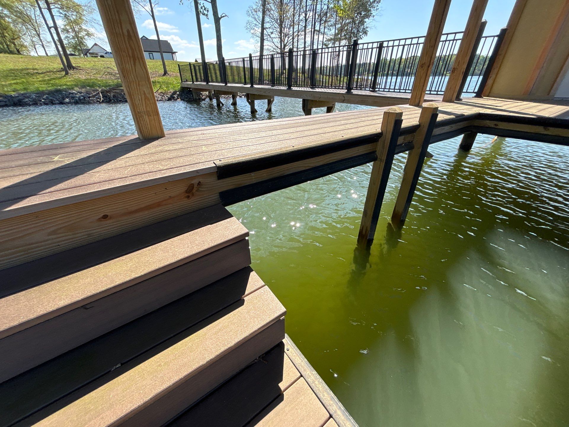 Dock using Wood Sealant by DuraSeal
