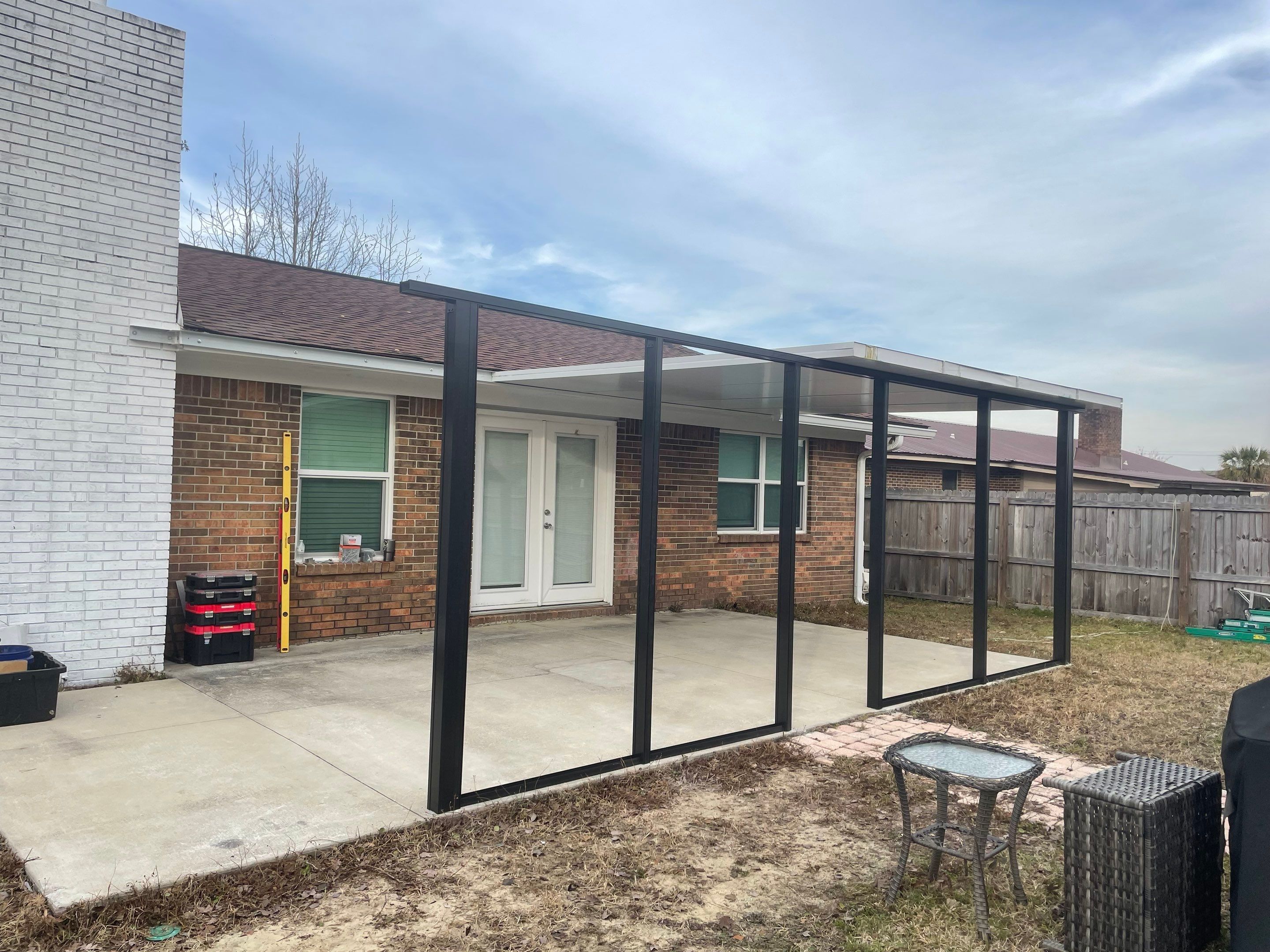 Screen Room using Colorbeam in Lynn Haven by Titan Sunrooms