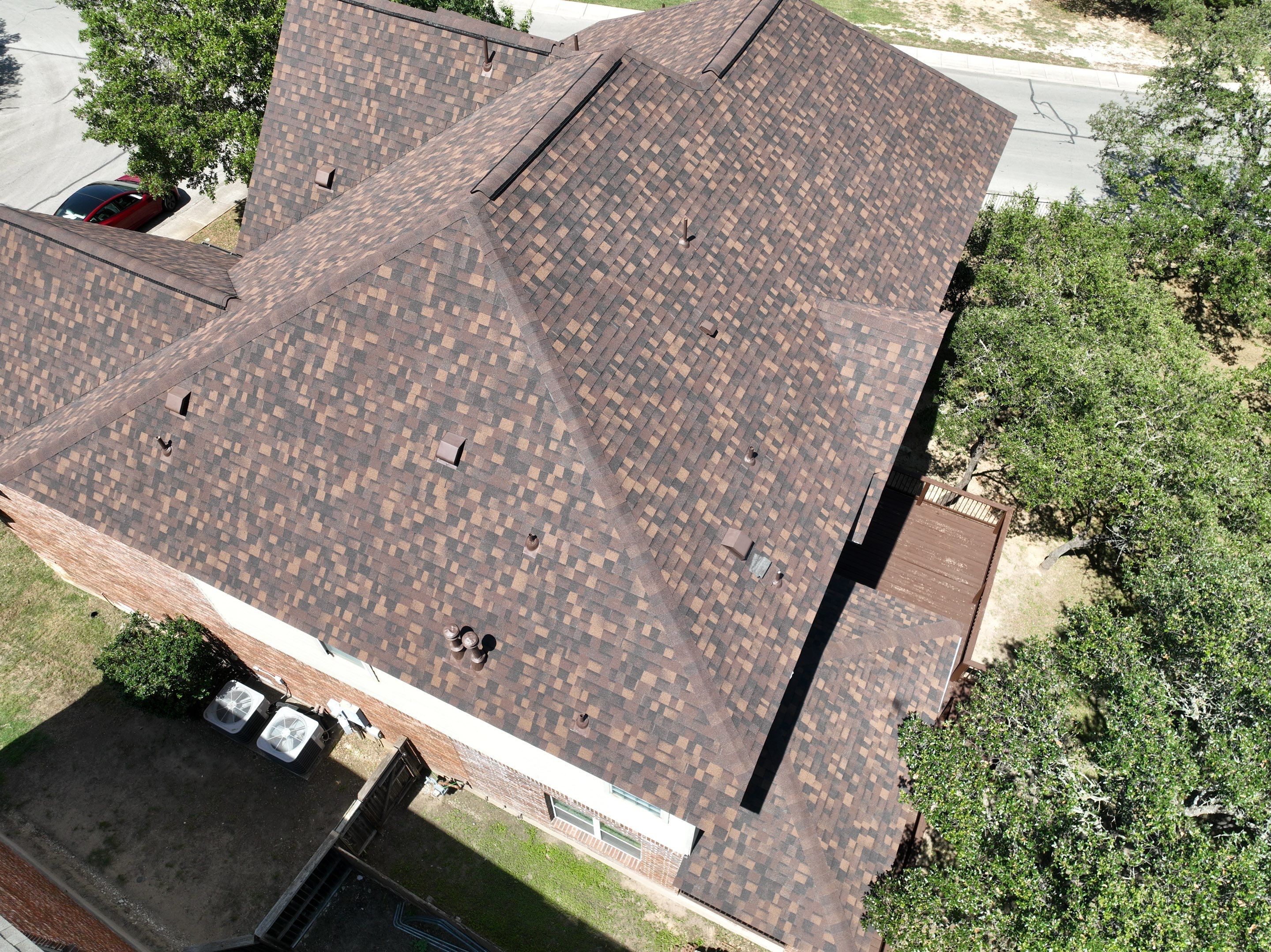 Residential Roof Replacement using Owens Corning 30 year Architectural Shingles by Premier Roofing and Contracting