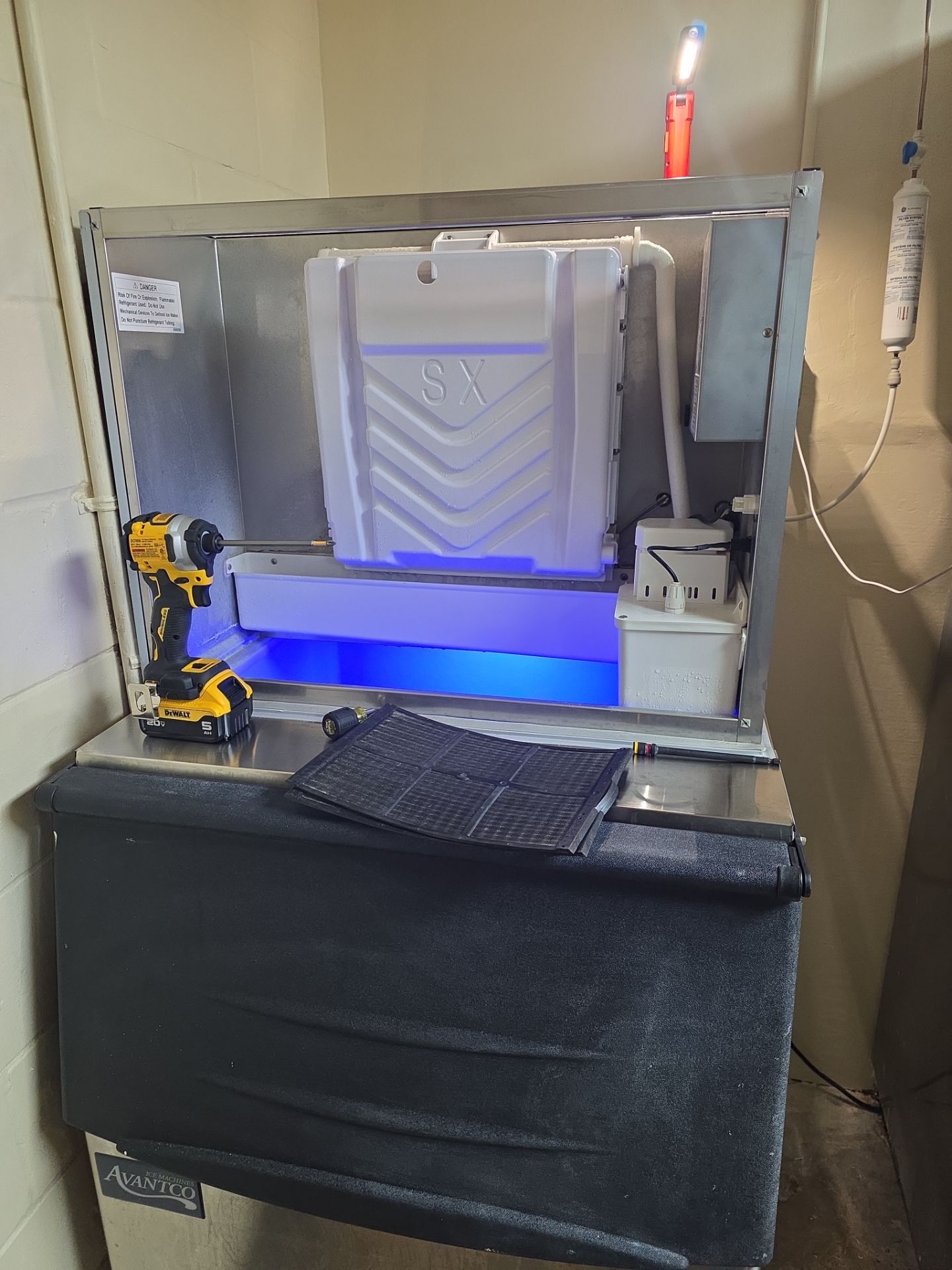 Avantco Commercial Ice Machine Repair and Electrical Diagnosis in Kissimmee by AMB-WORKS APPLIANCE REPAIR