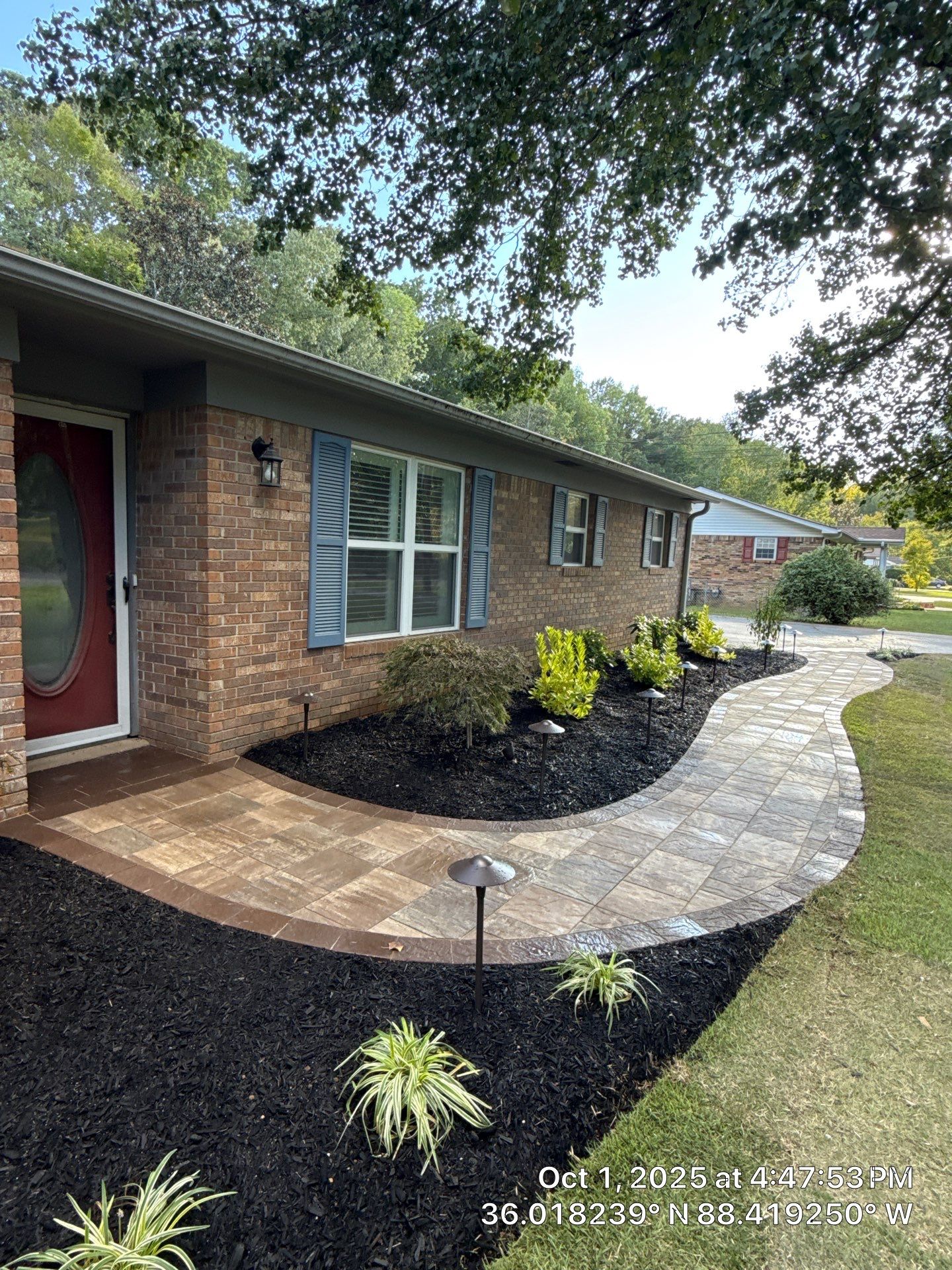 Front Entry Enhancements and a Back Deck Upgrade by Elite Proscapes LLC