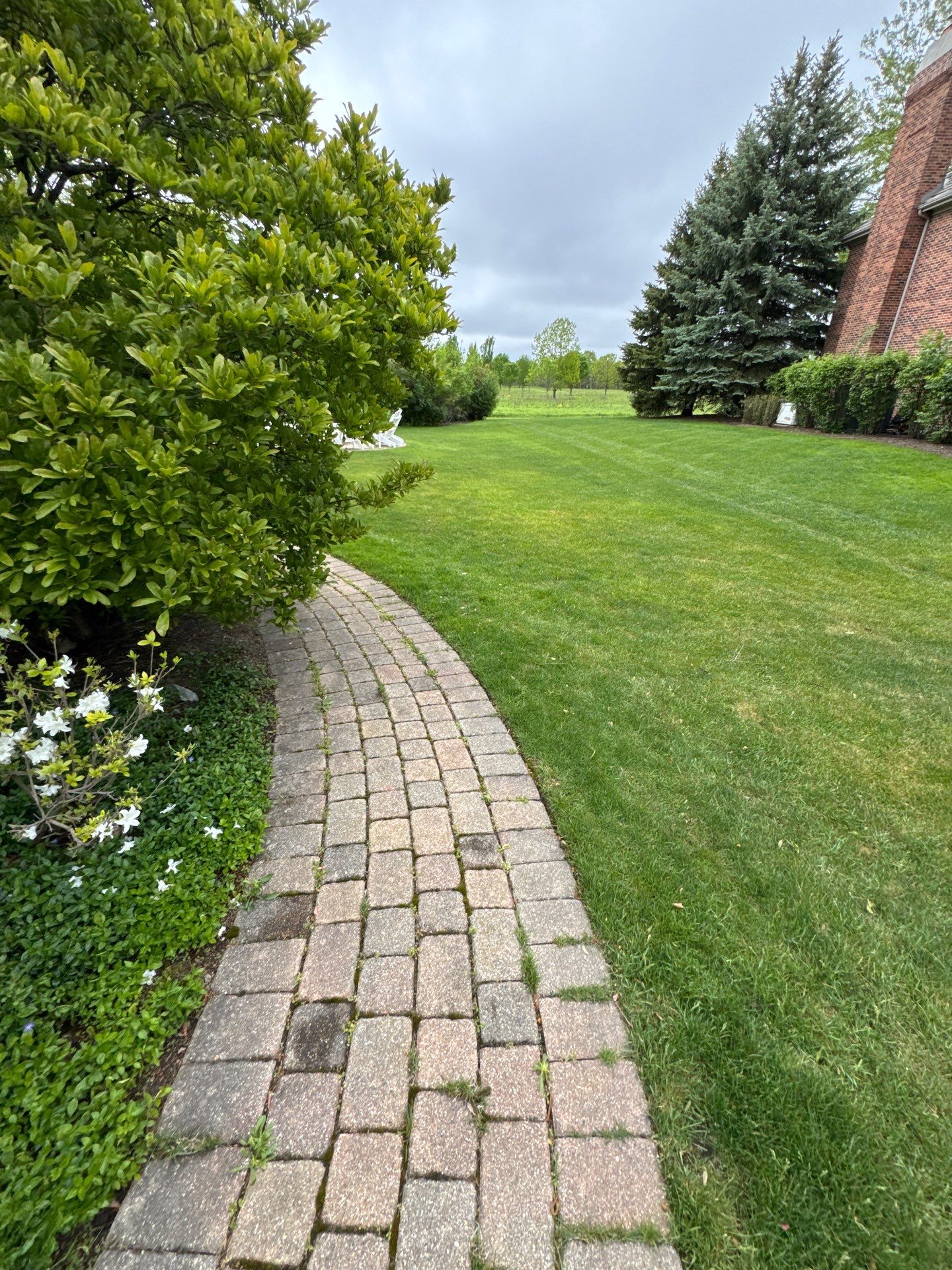 Project in Libertyville by Simmons Power & Soft Washing