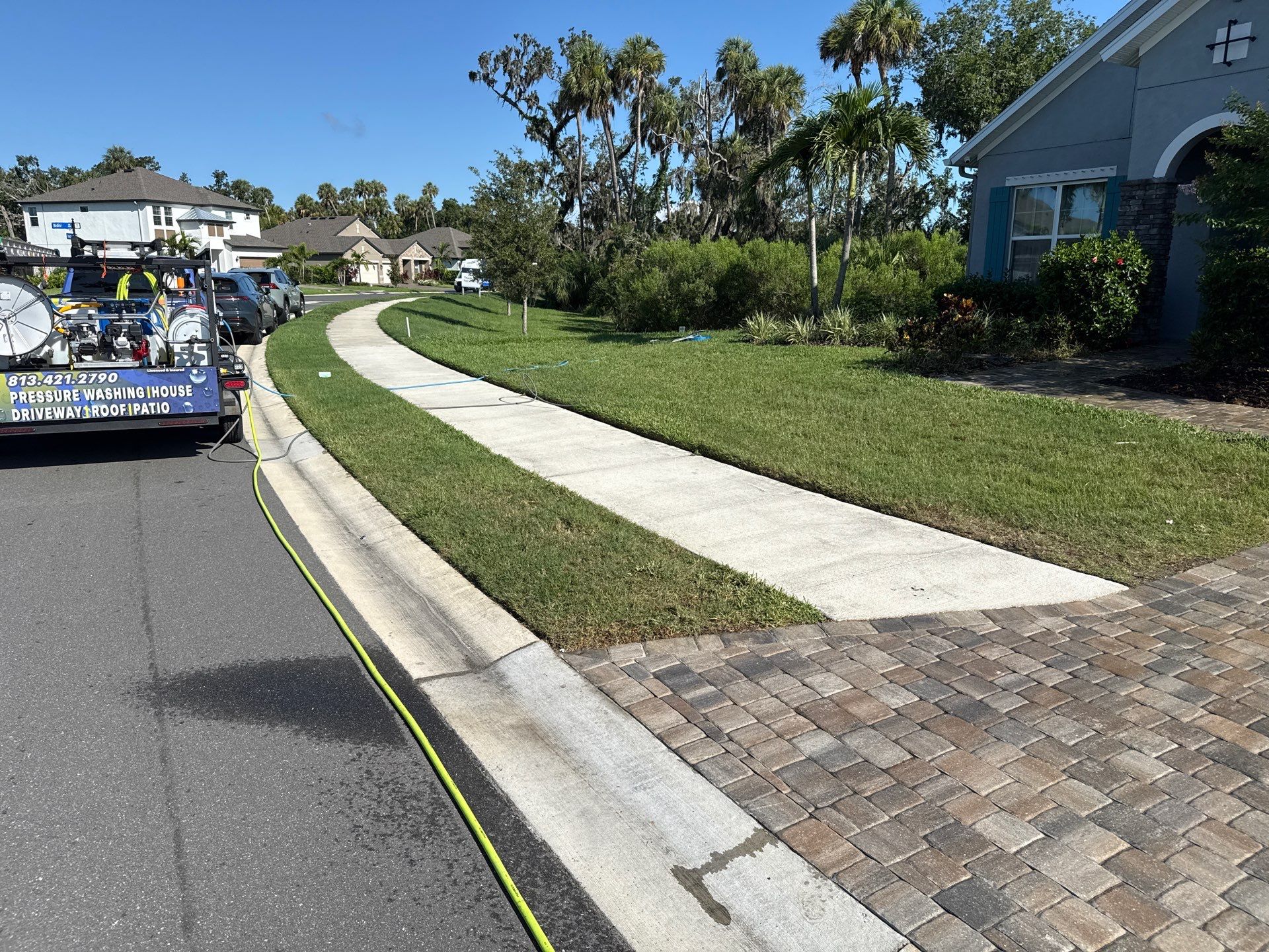 Complete Exterior Cleaning – Trevesta Community, Palmetto, FL by Sunshine AquaWash