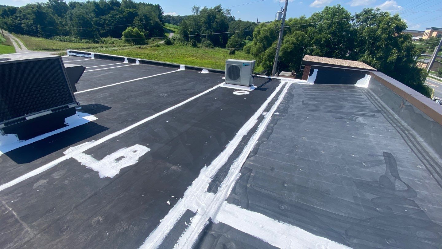 Silicone Roof Coating in Manchester, MD • Premier Dental by Seipp Roofing, LLC