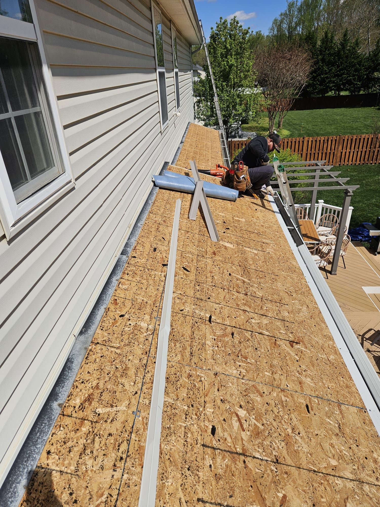Residential Roofing Installation using IKO Dynasty Architectural Shingles by Window Depot of Annapolis