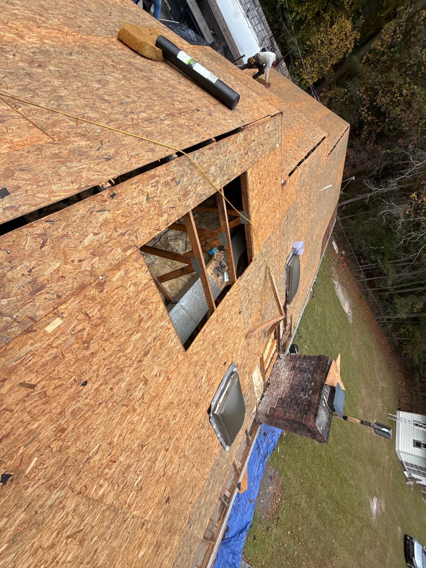 Residential Roofing Installation with Repairs  by Karcher Roofing & Construction