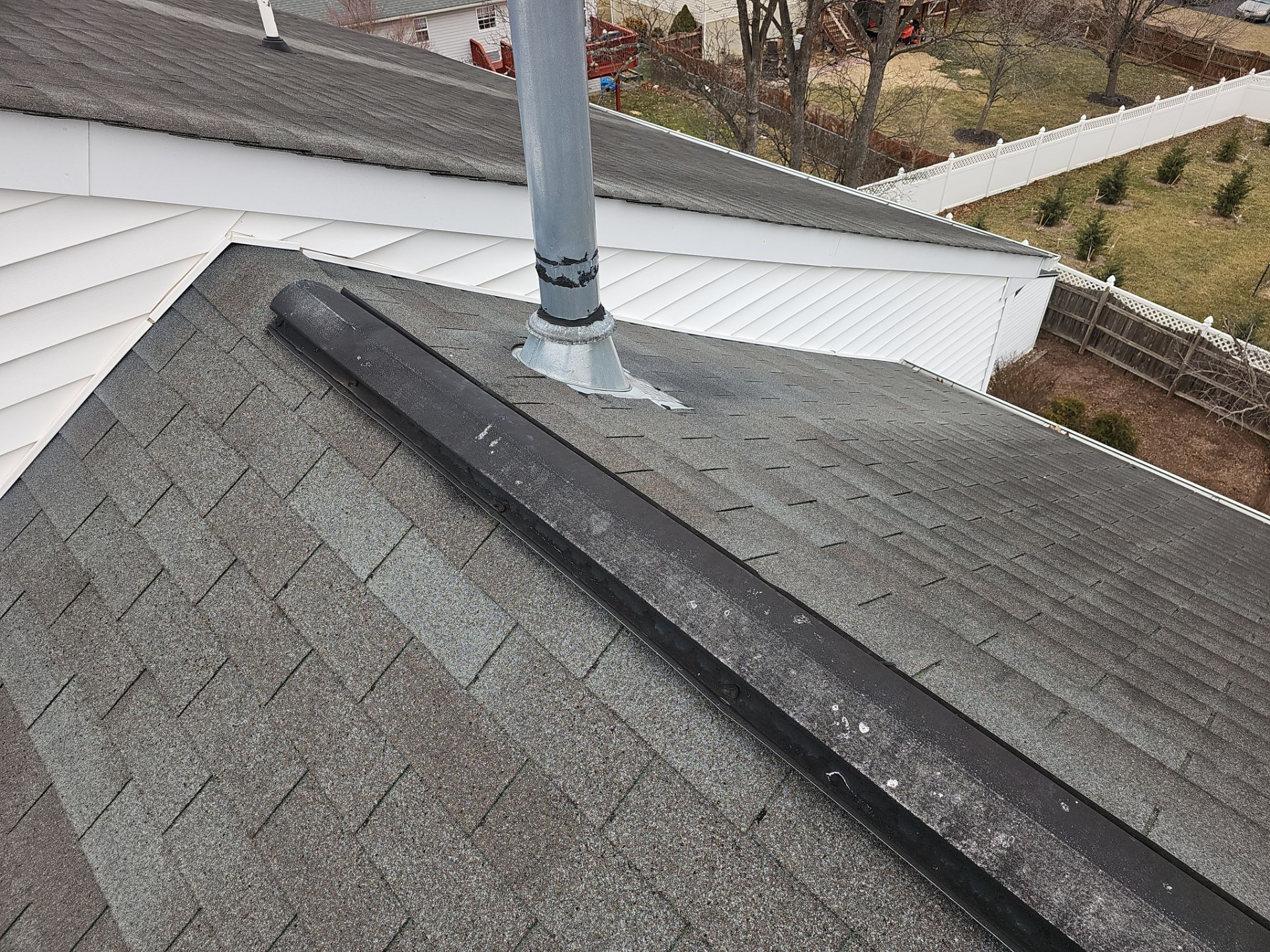 Roof Replacement - Charcoal Black by Winchester Roofing