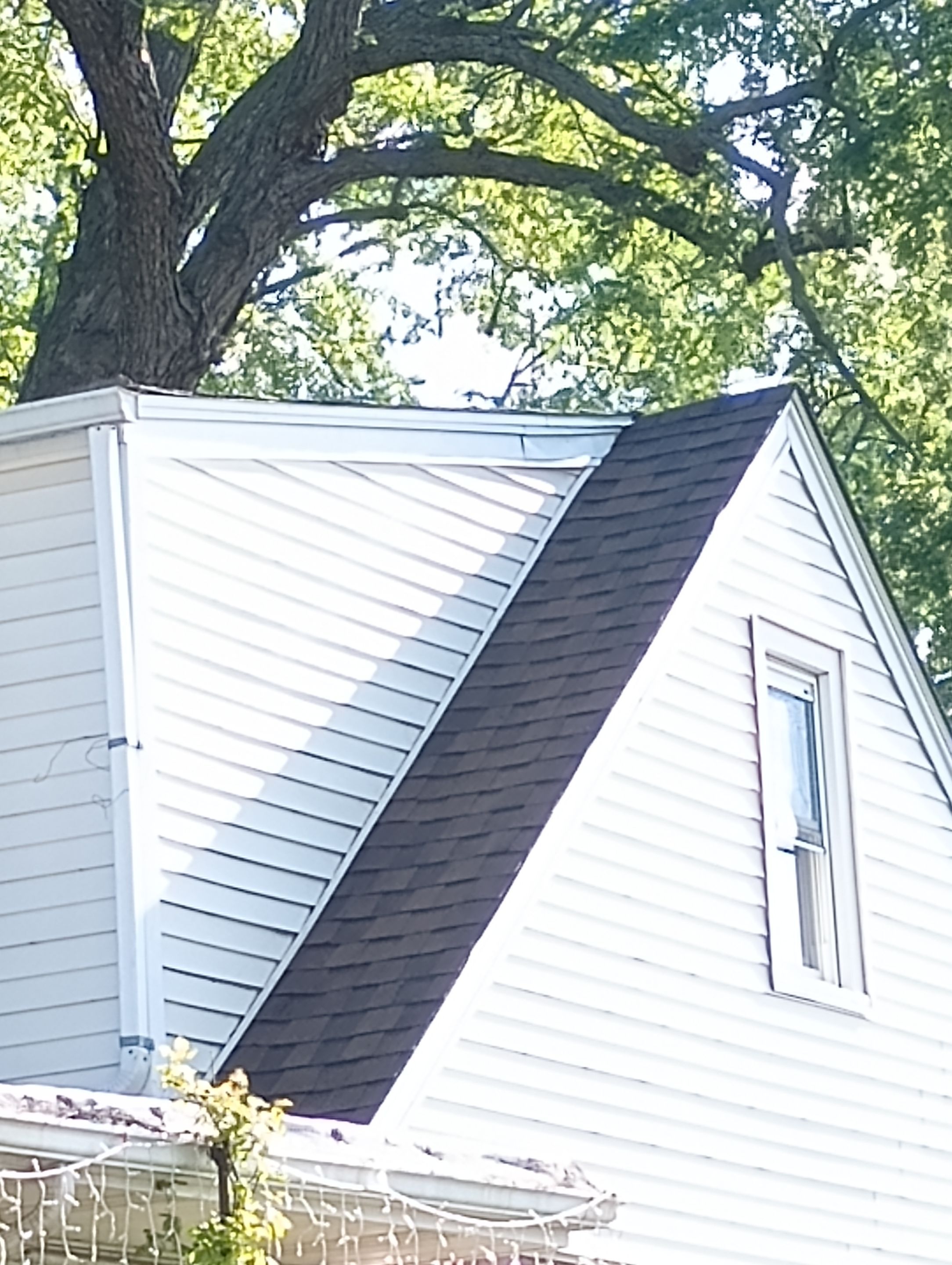 Roof replacement and interior repair by wind damage by Just Brilliant Restoration JBR