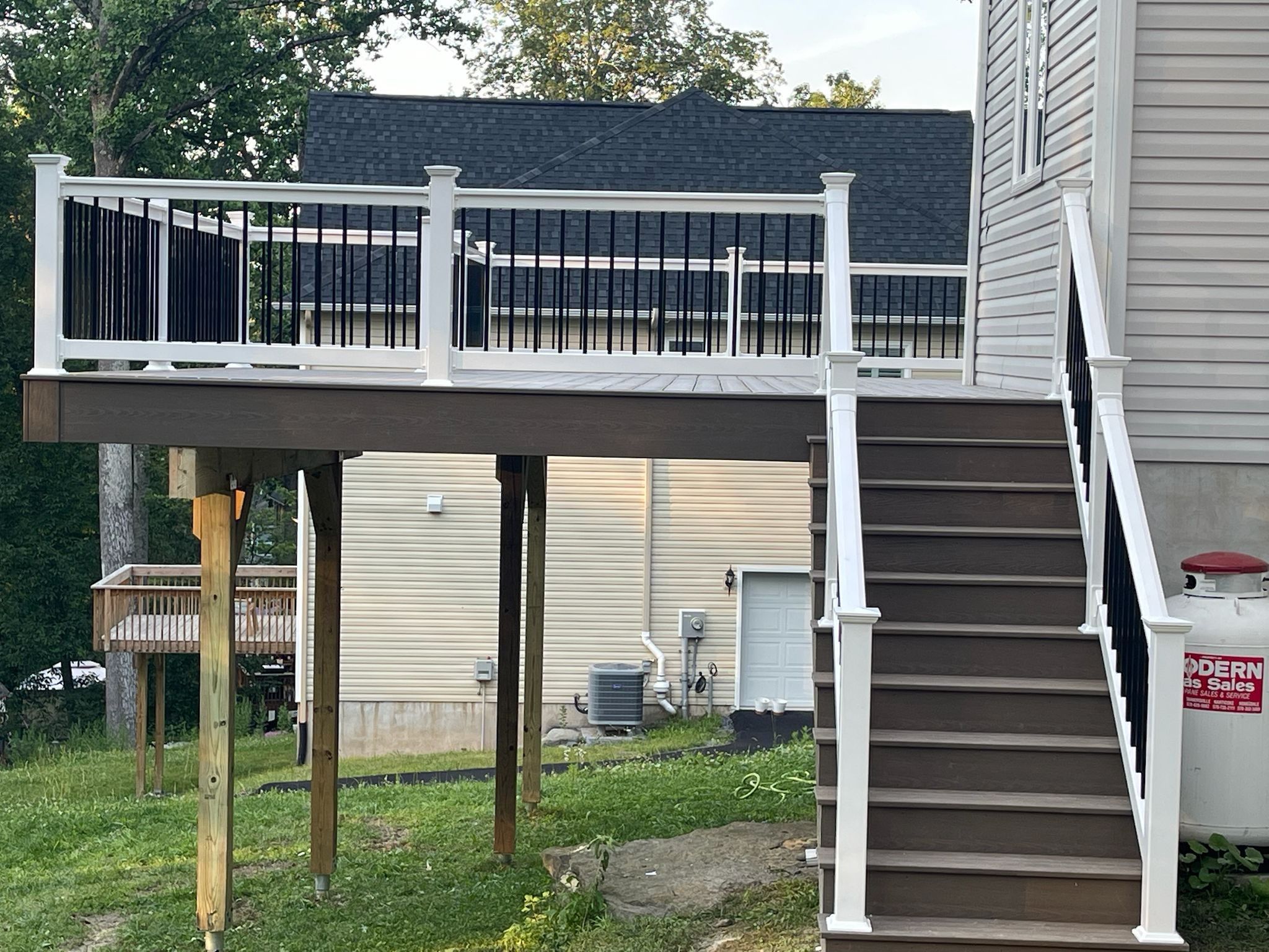 Project in East Stroudsburg by deck guardian