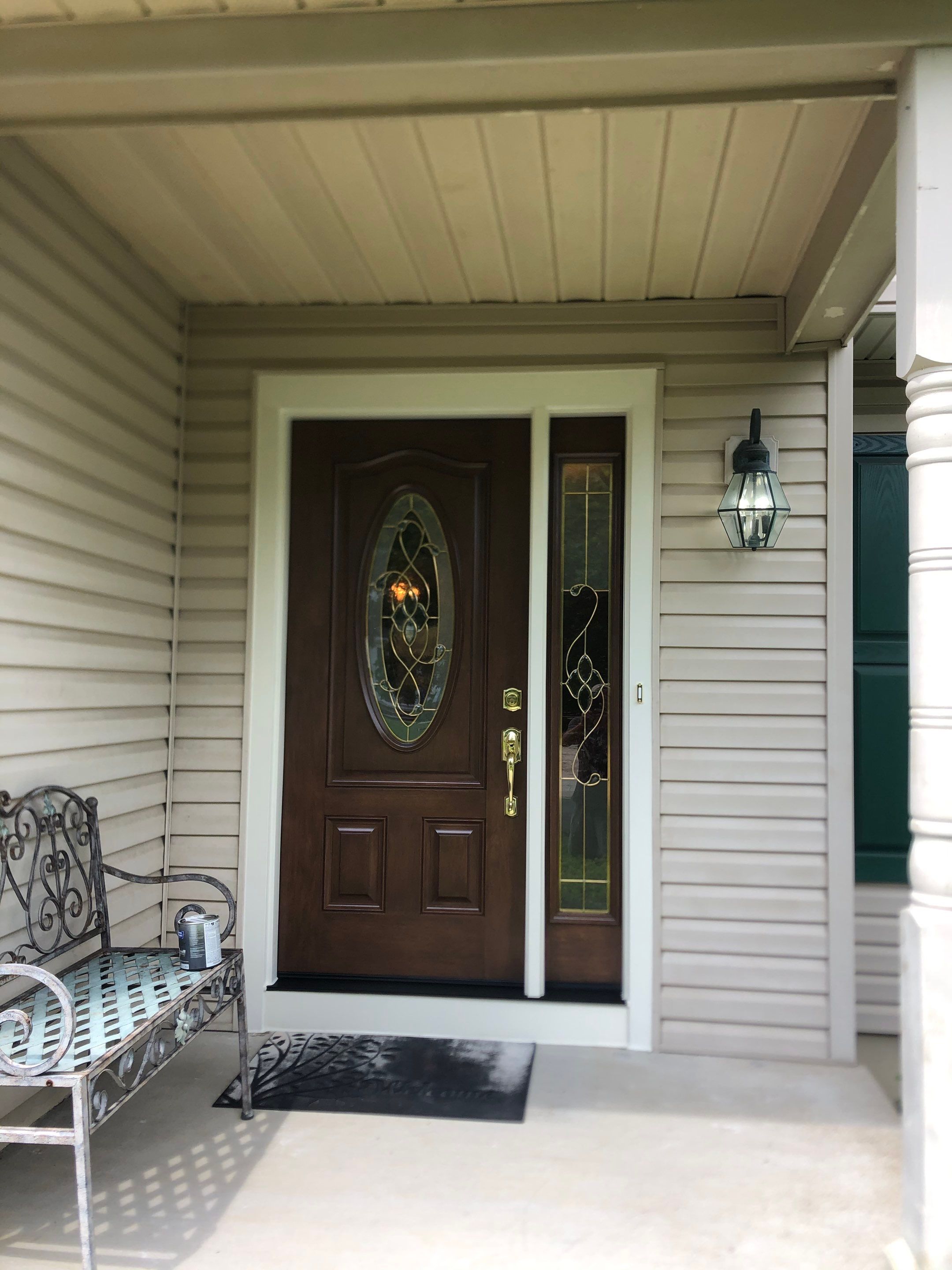 Door Installation using Provia Signet by Roof Right Inc