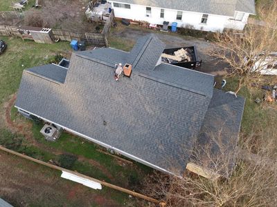 Landmark Shingle Roof Replacement and Decking Repair in Greenville