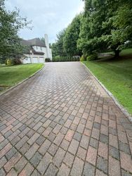 Paver Sealing & Polymeric Sand in Randolph, NJ — Gallo Bros job photo