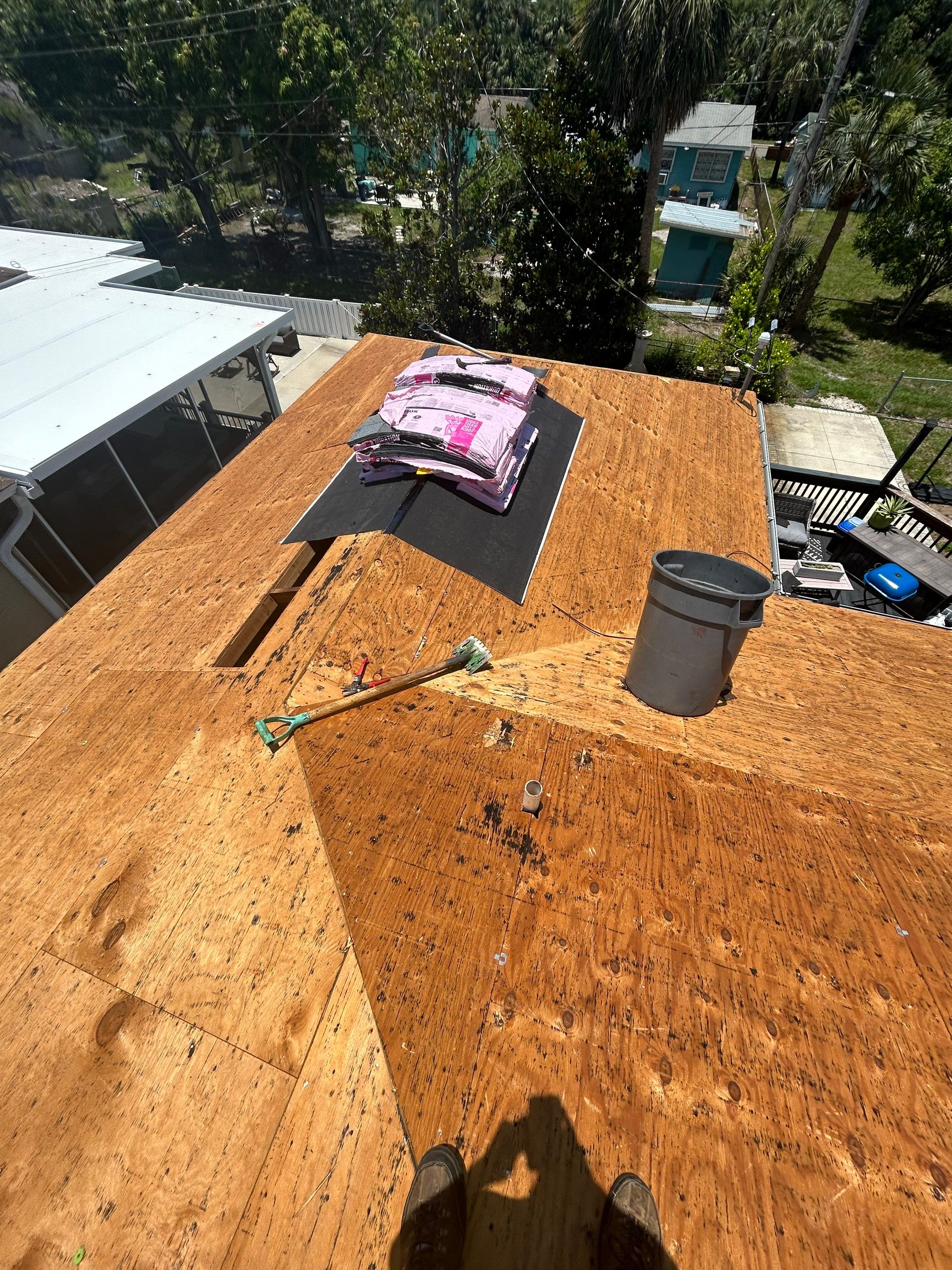 Project in St. Petersburg 33711 by Mitchell Roofing Company LLC 