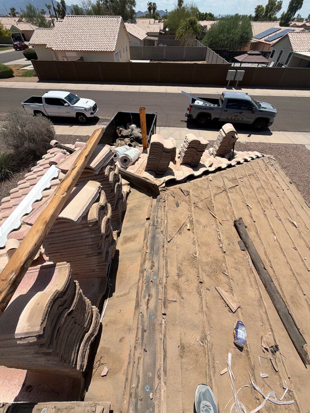 Project in Goodyear, AZ by Saint Roofing