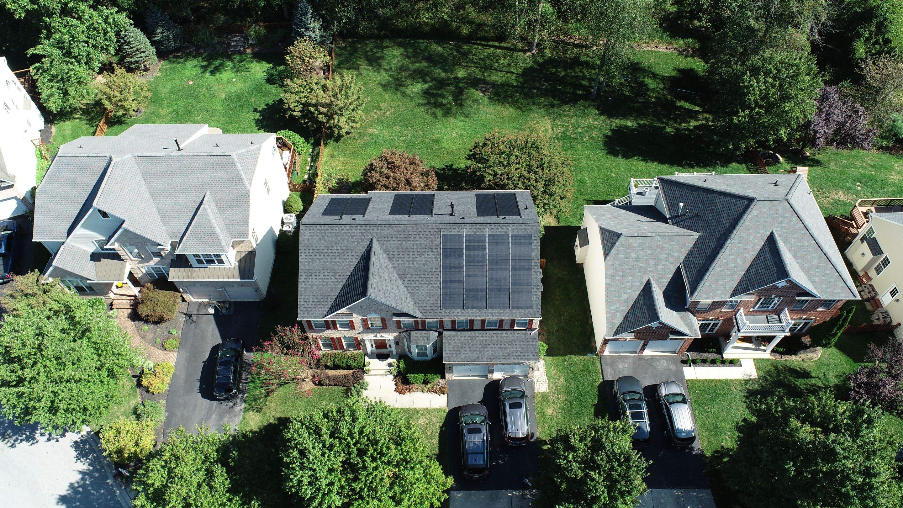 GAF Timberline Solar Roof Ellicott City, MD by American Home Contractors