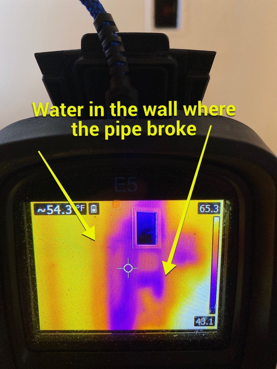 Pipe Break by Chicagoland Water Medics