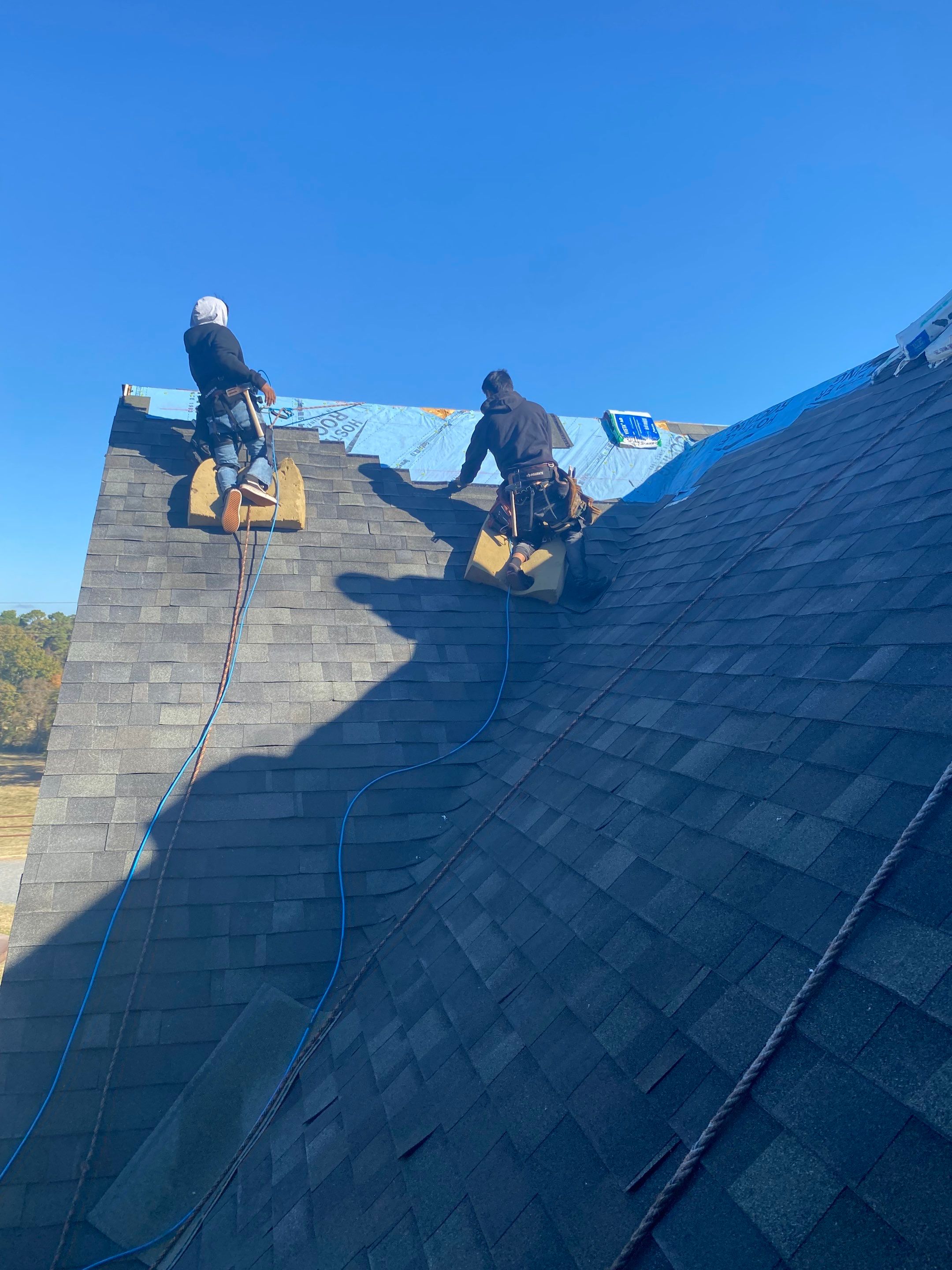 Residential Roofing Repair using Malarkey Vista: Storm Gray by Hostetler Roofing