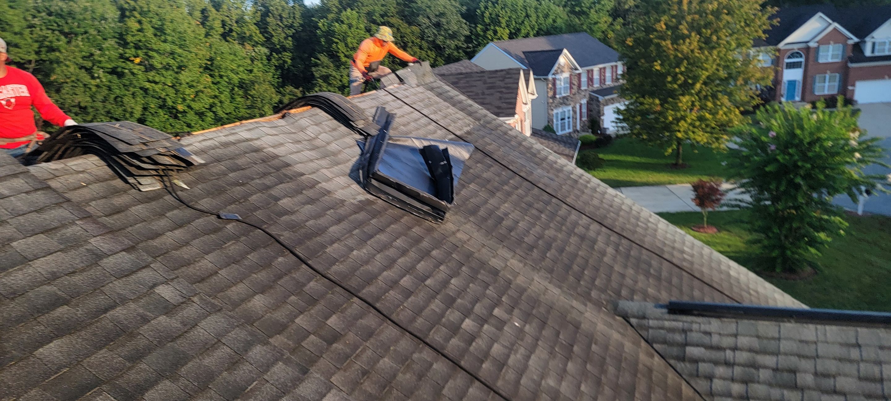 Roof Installation using GAF Timberline HDZ by ExteriorPros