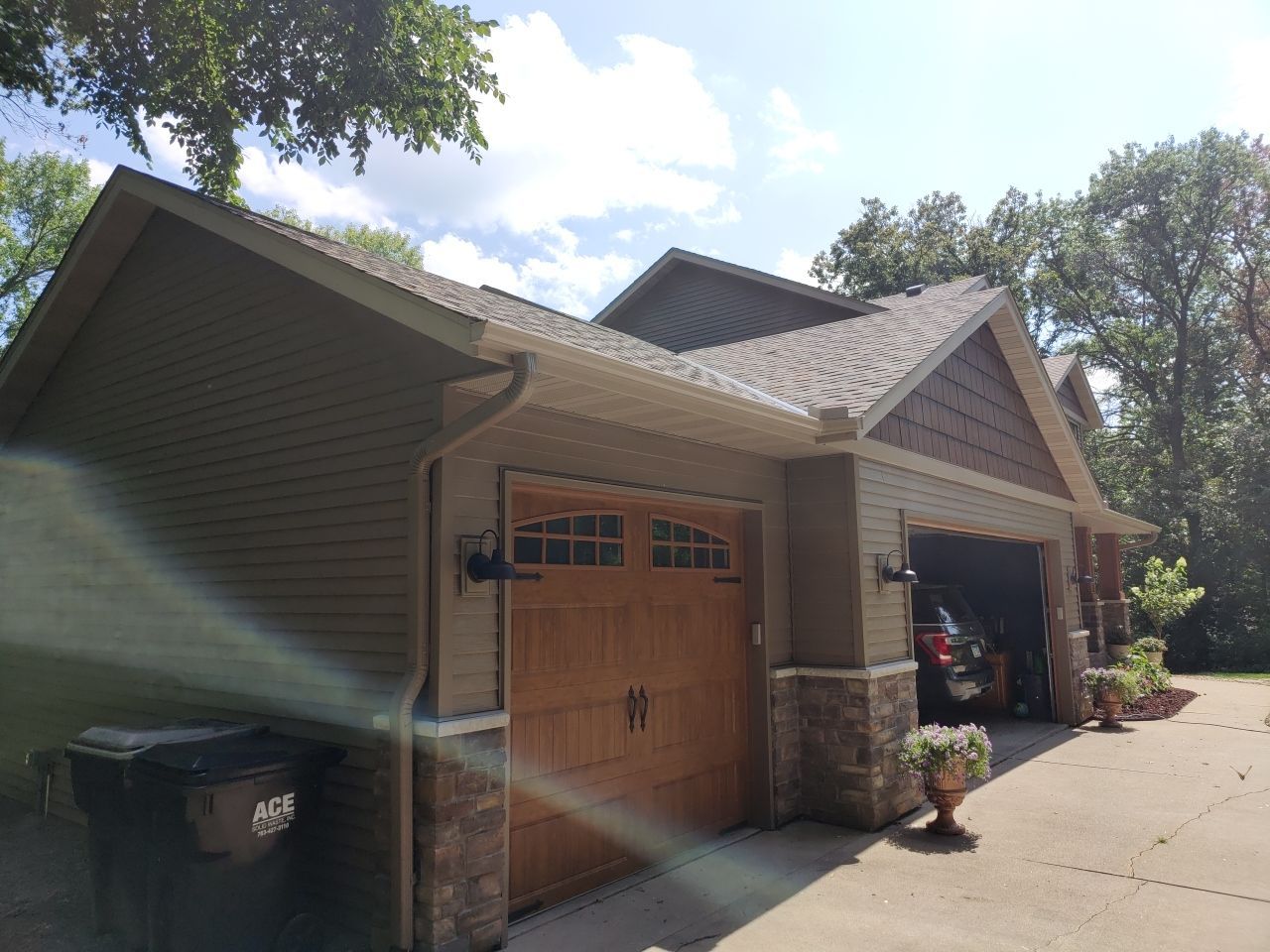 5" Gutters in Becker by Next Level Seamless Gutters / Exteriors Inc.