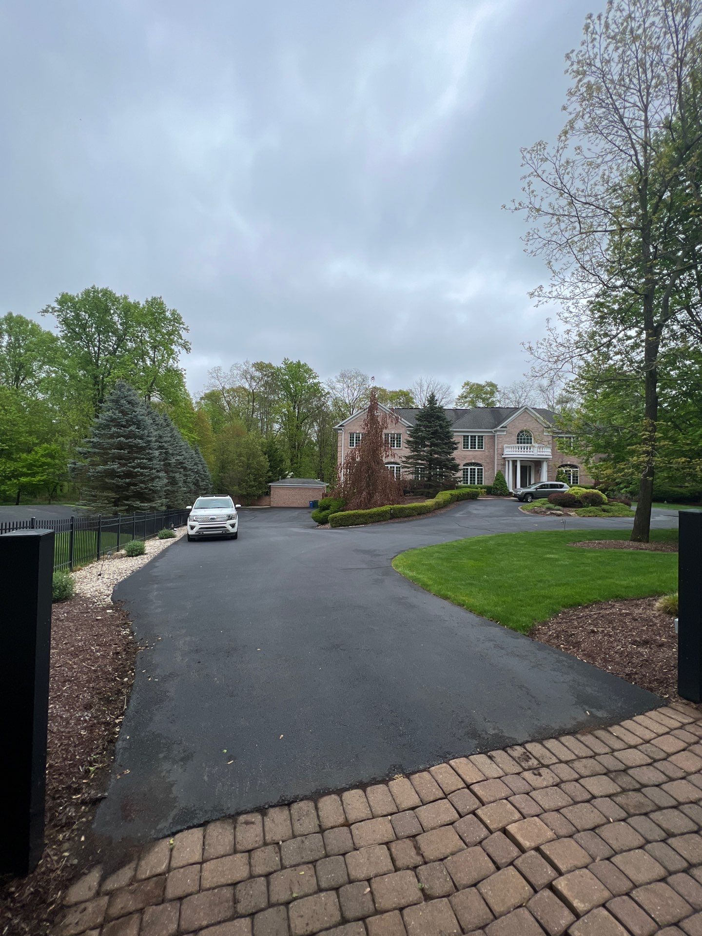 Stunning Driveway Remodel - Mendham, NJ by Architectural Concrete Design
