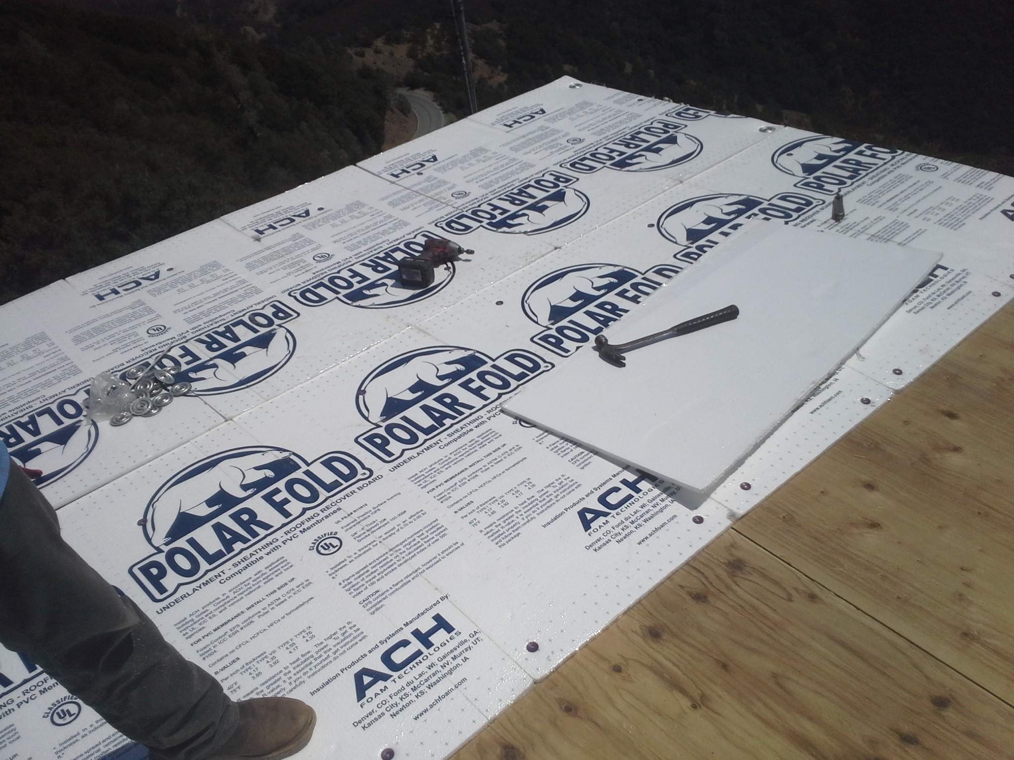 Metal Reroofing for Fire Lookout Tower at Mount Hamilton by Eastman Roofing & Waterproofing Inc.